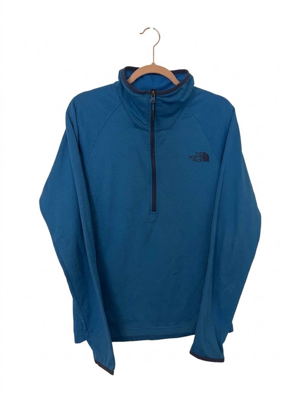 The North Face Men's Blue Half-Zip Lightweight Pullover
